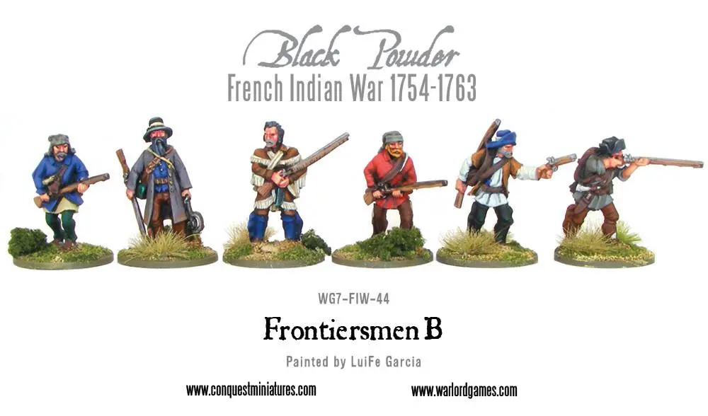 French-Indian War Frontiersmen B 1