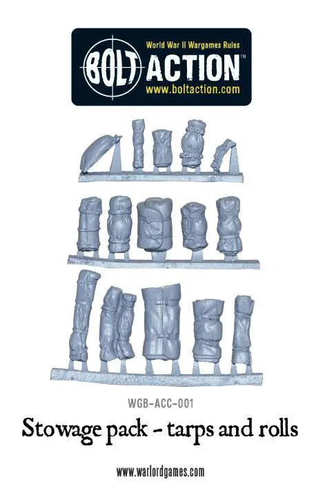 Stowage Pack - Tarps And Rolls 1