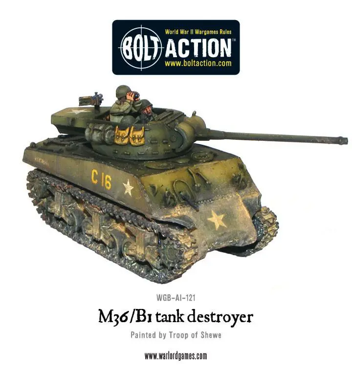 M36/B1 Tank Destroyer 2