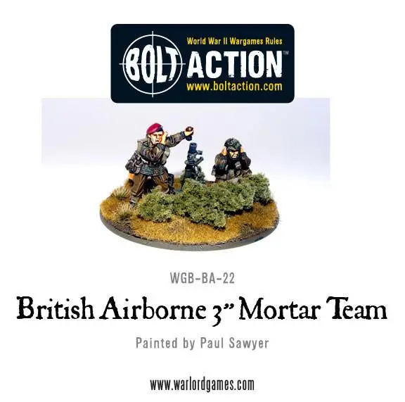 British Airborne 3" Medium Mortar Team 1