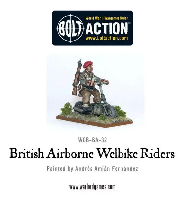 British Airborne Welbike Riders 1