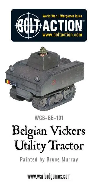 Belgian Vickers Utility Tractor 1