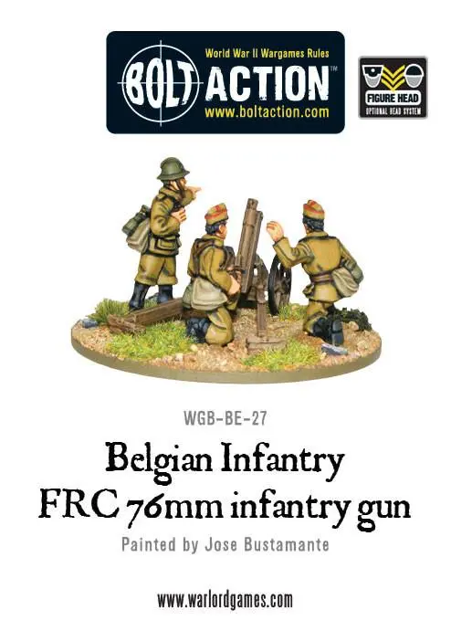 Belgian Frc 76Mm Infantry Gun 1