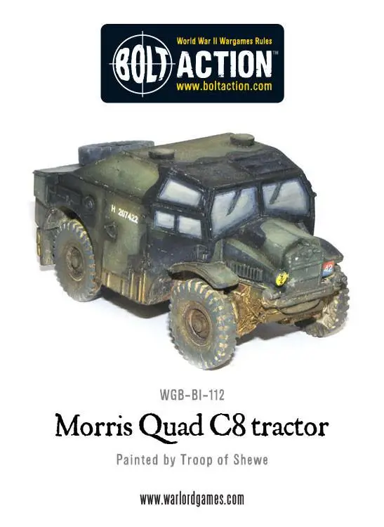 British Morris Quad C8 Tractor 2