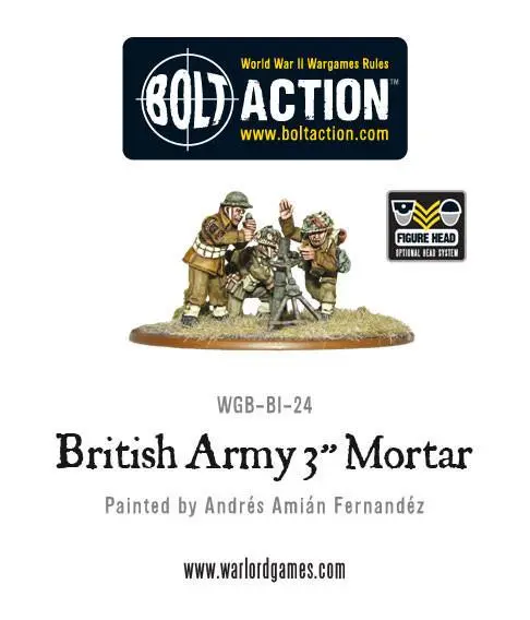 British Army 3" Mortar Team 1