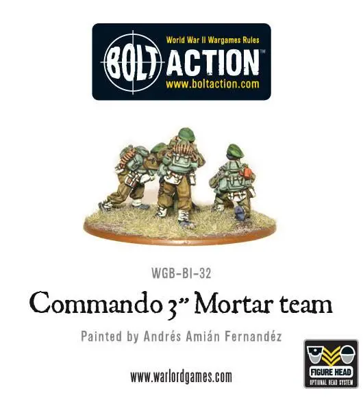 British Commando 3" Mortar Team 2