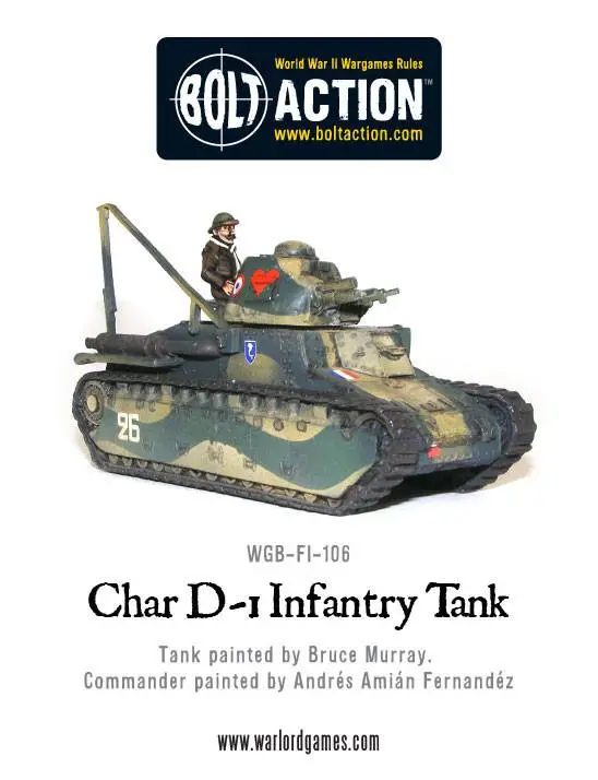 Char D-1 Infantry Tank 1