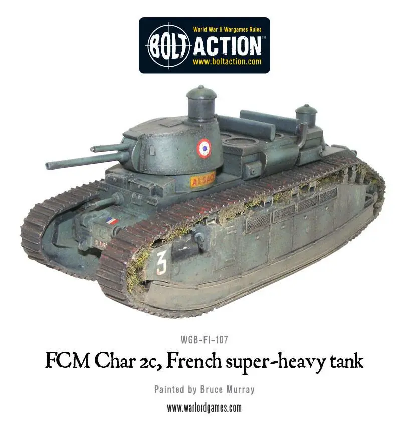 Fcm Char 2C Super-Heavy Tank 1