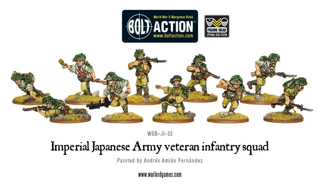 Imperial Japanese Army Veteran Infantry Squad 1