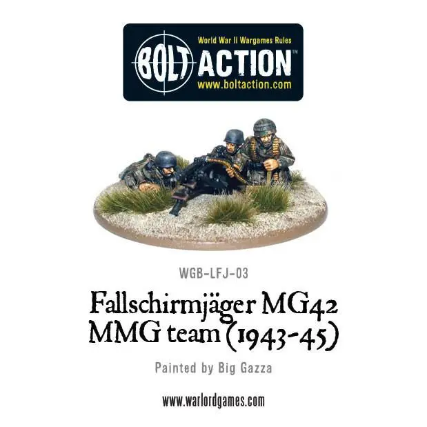 Fallschirmjager Mg42 Mmg Team (1943-45) 1