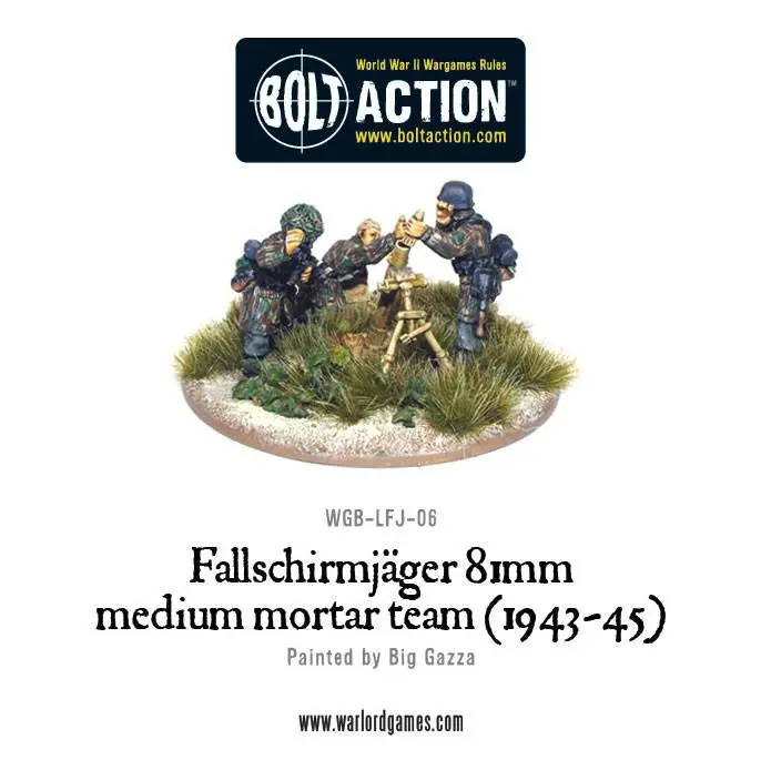Fallschirmjager 81Mm Medium Mortar Team (1943-45) 1