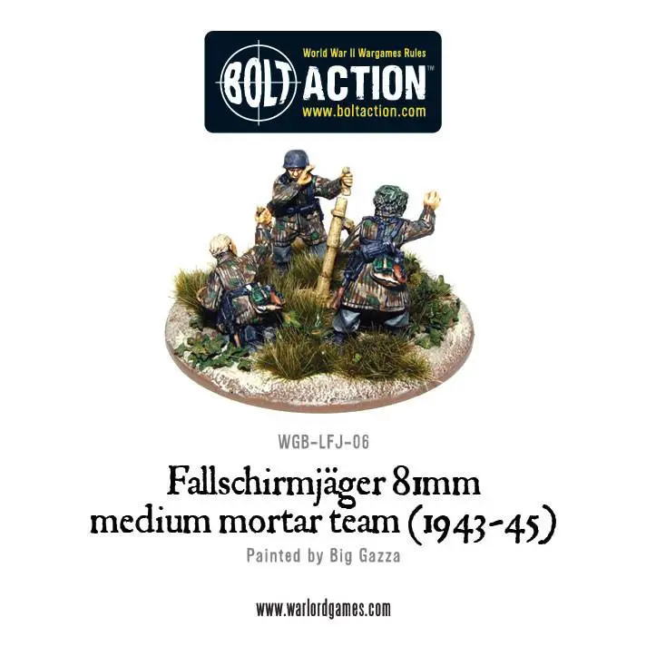 Fallschirmjager 81Mm Medium Mortar Team (1943-45) 2