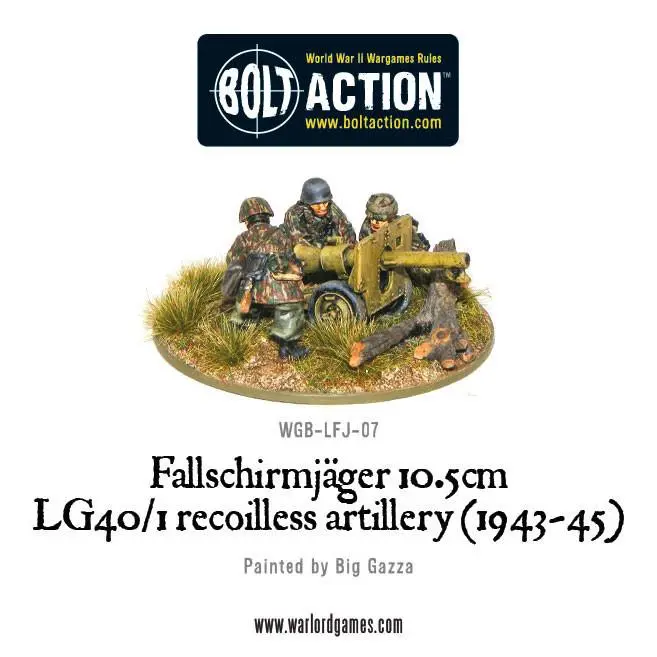 Fallschirmjager 10.5Cm Lg40/1 Recoilless Artillery (1943-45) 1