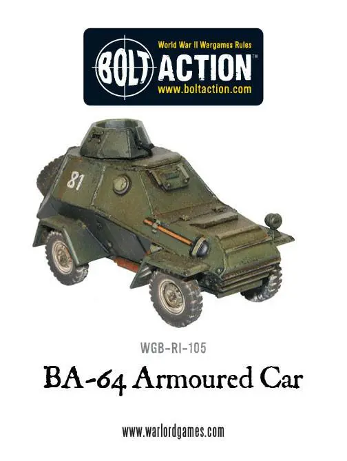 Soviet Ba-64 Armoured Car 1