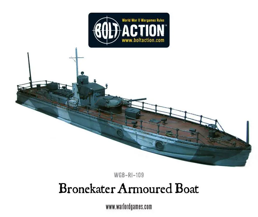 Soviet Bronekater Armoured Patrol Boat 1