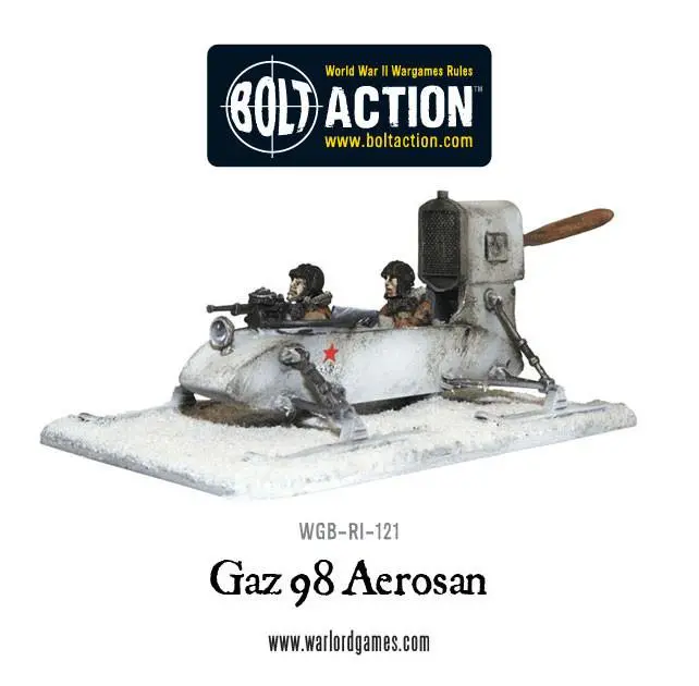 Soviet Gaz 98 Aerosan 1