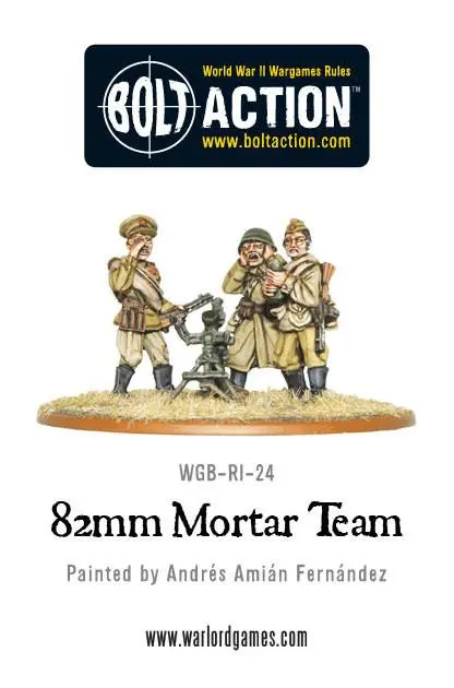 Soviet 82Mm Mortar Team 1