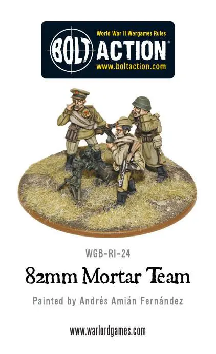 Soviet 82Mm Mortar Team 2