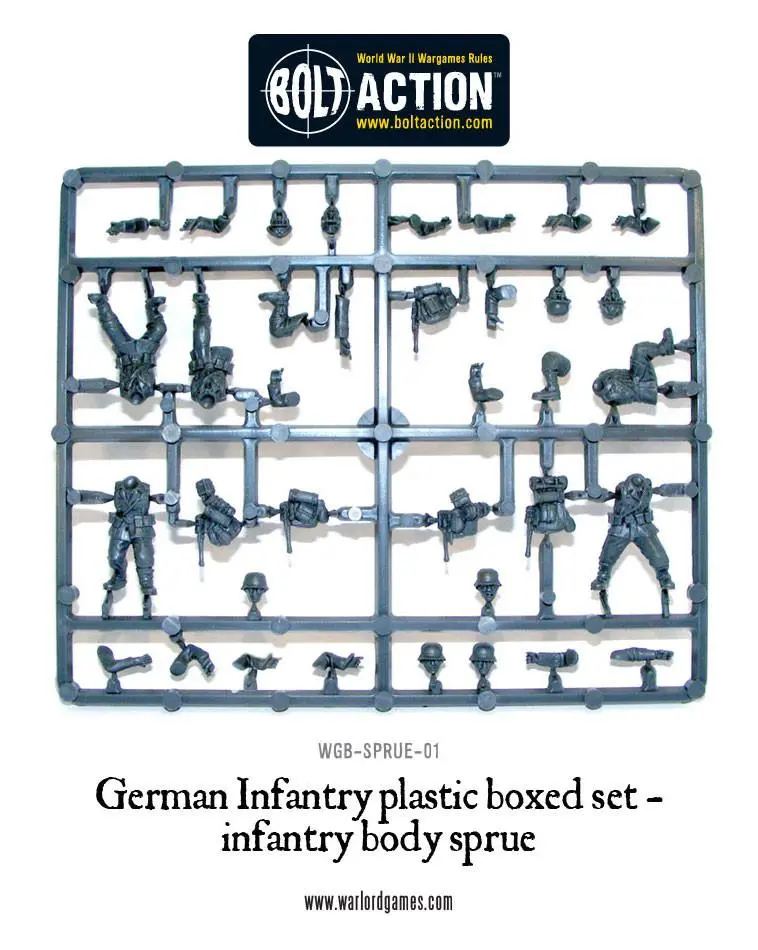 German Infantry Sprue 1