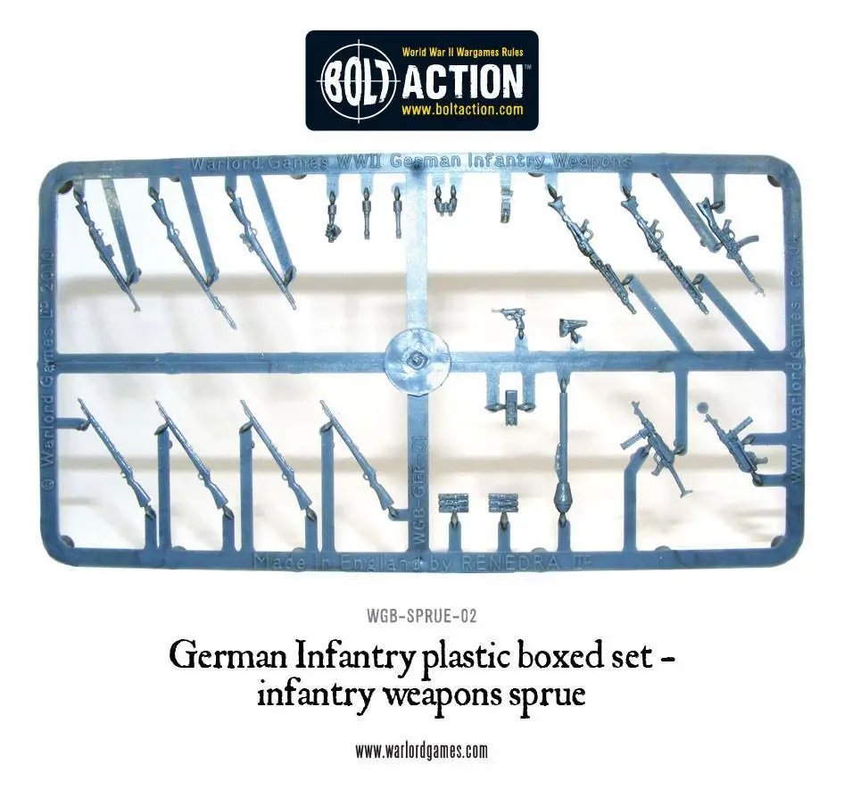 German Weapon Sprue 1