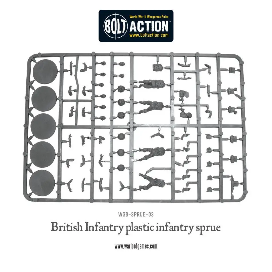 British Infantry Sprue 1