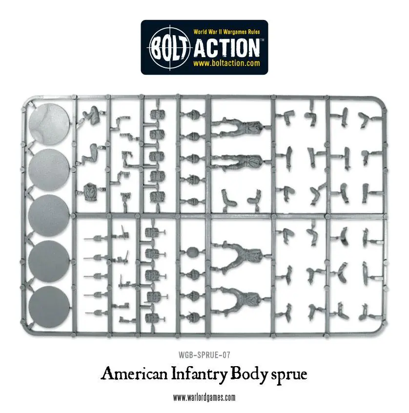 Us Infantry Sprue 1