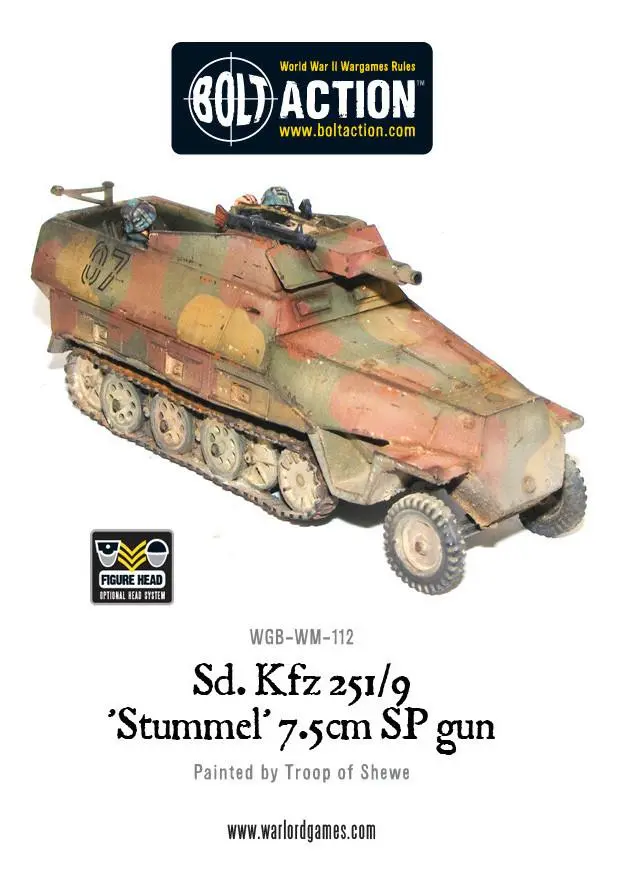 Sd.Kfz 251/9 'Stummel' 7.5Cm Sp Gun 1