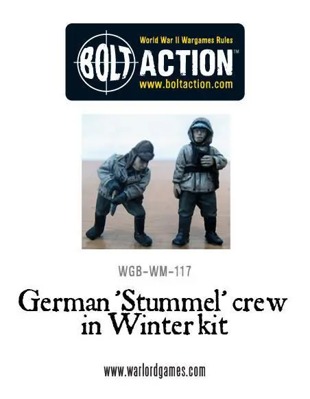 German 'Stummel' Crew In Winter Kit 1