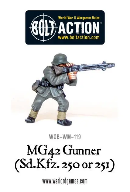 Mg42 Gunner (Sd.Kfz 250 Or 251) 1