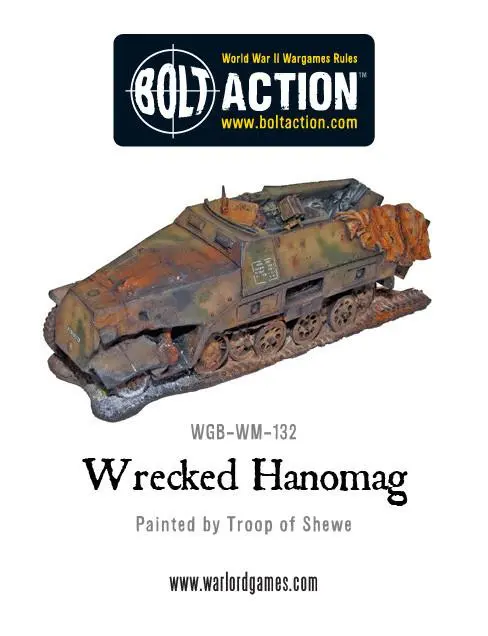 Wrecked Hanomag 1