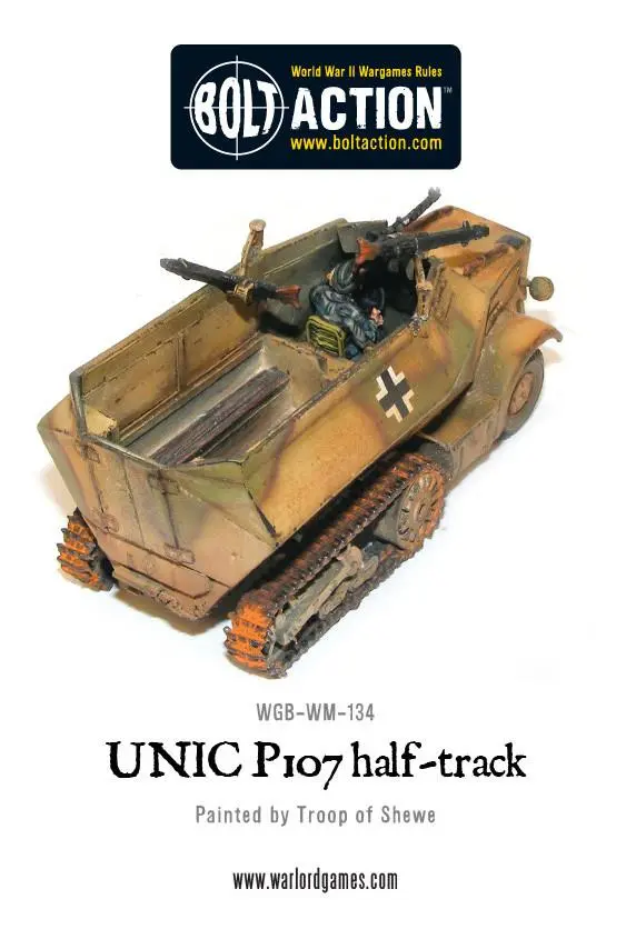 German Unic P107 Half-Track 2