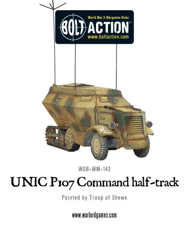 Unic P107 Command Halftrack 1