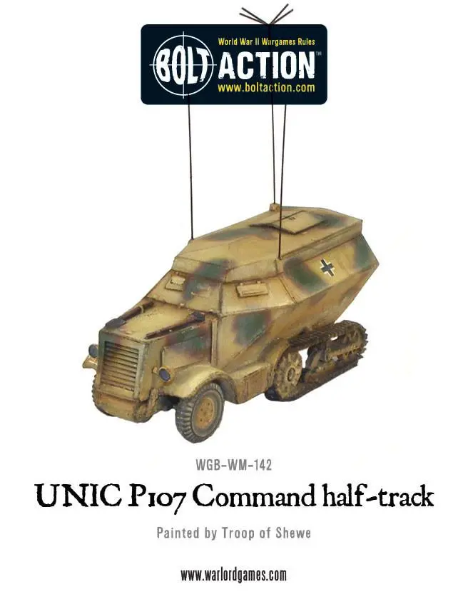 Unic P107 Command Halftrack 2