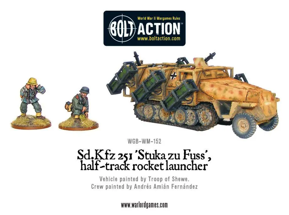 Sd.Kfz 251 'Stuka Zu Fuss', Halftrack Rocket Launcher 1
