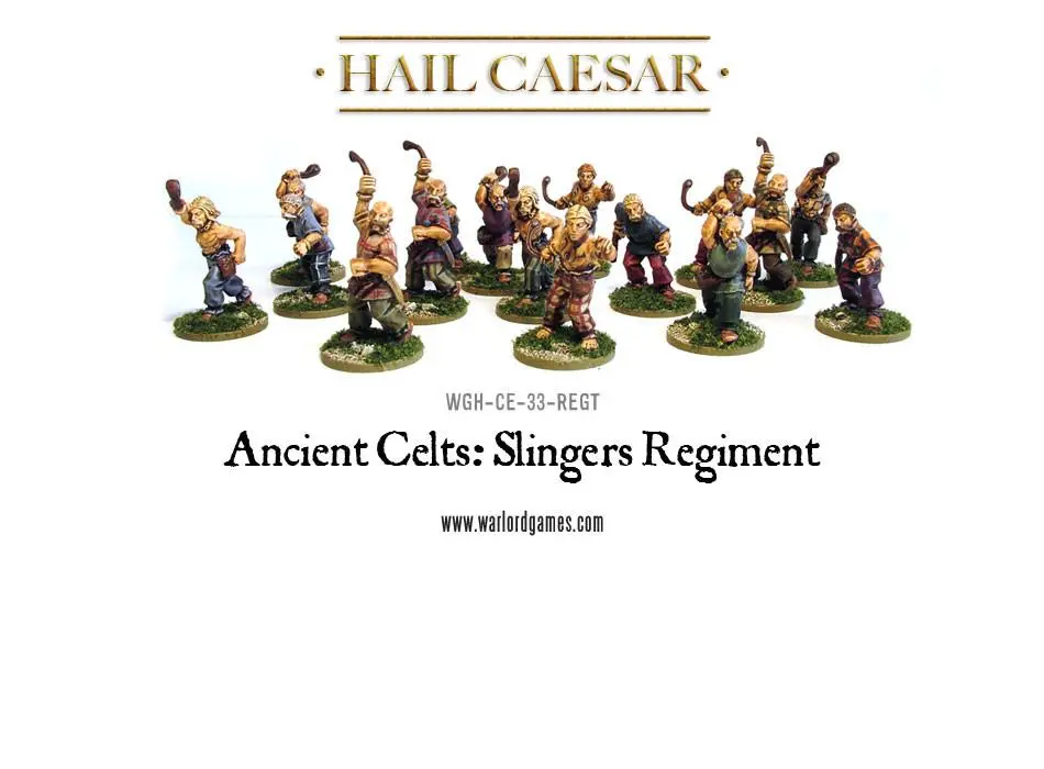 Ancient Celts: Slingers Regiment 1
