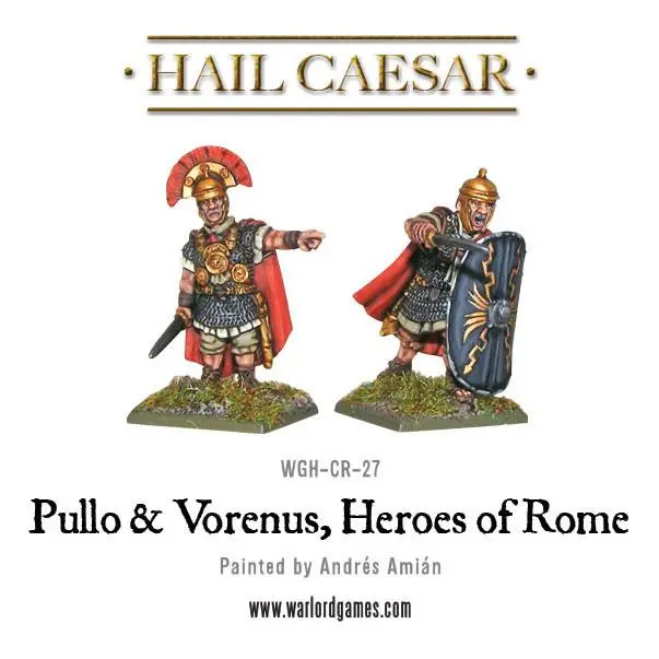 Caesarians Pullo And Vorenus, Heroes Of Rome 1