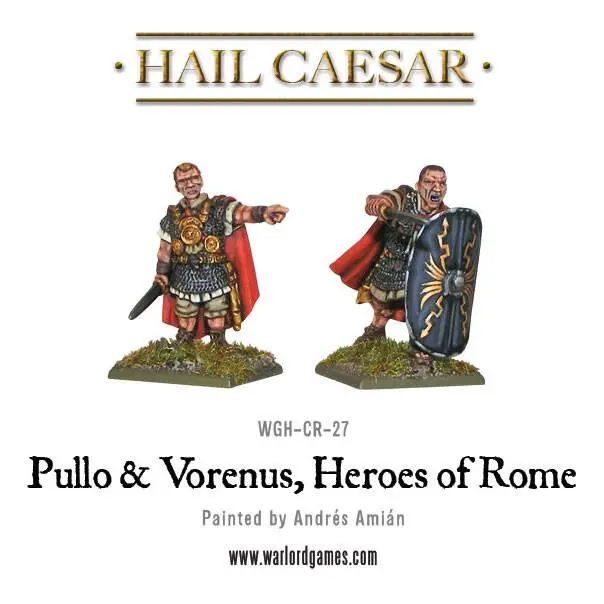 Caesarians Pullo And Vorenus, Heroes Of Rome 2