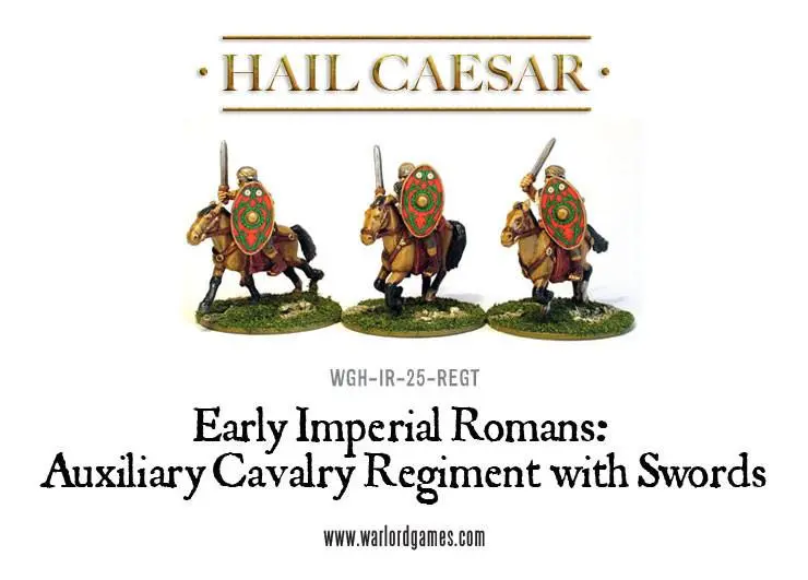 Early Imperial Romans: Auxiliary Cavalry Regiment With Swords 2