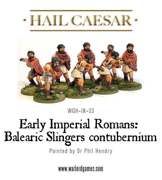 Early Imperial Romans: Balearic Slingers Contubernium 1