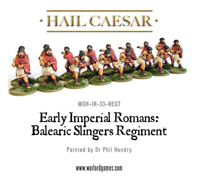 Early Imperial Romans: Balearic Slingers Regiment 1