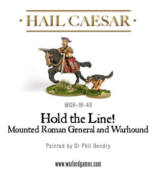 Early Imperial Romans: Mounted Roman General And Warhound 2