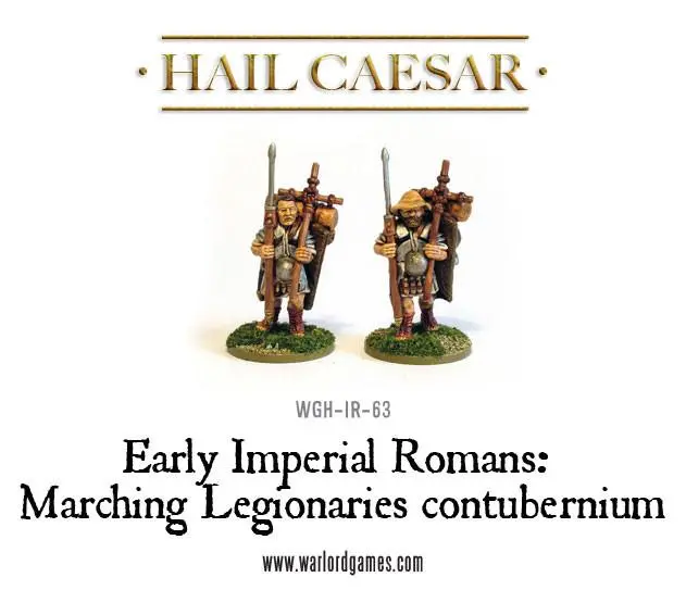 Early Imperial Romans: Marching Legionaries Contubernium Pack 1