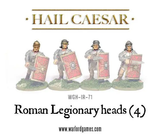 Roman Legionary Heads (4) 1