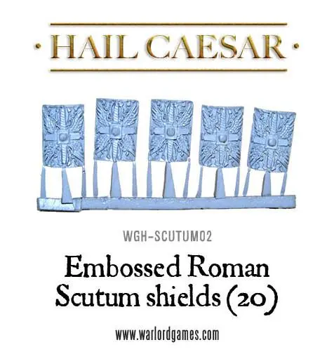 Embossed Roman Scutum Shield Pack (20) 1