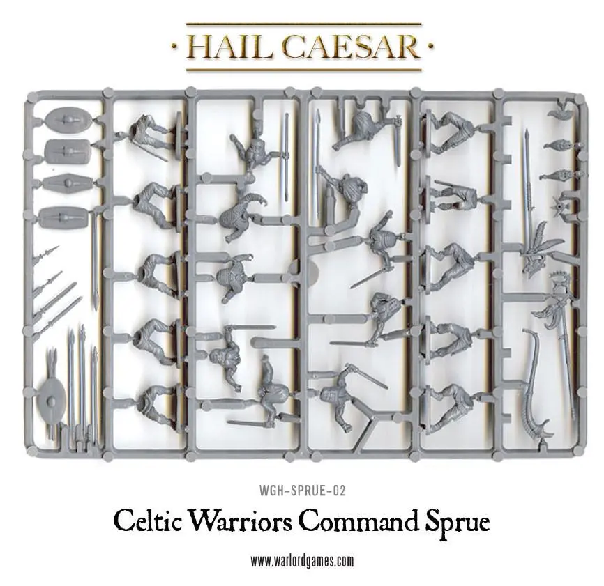 Celtic Warriors Command Sprue 1