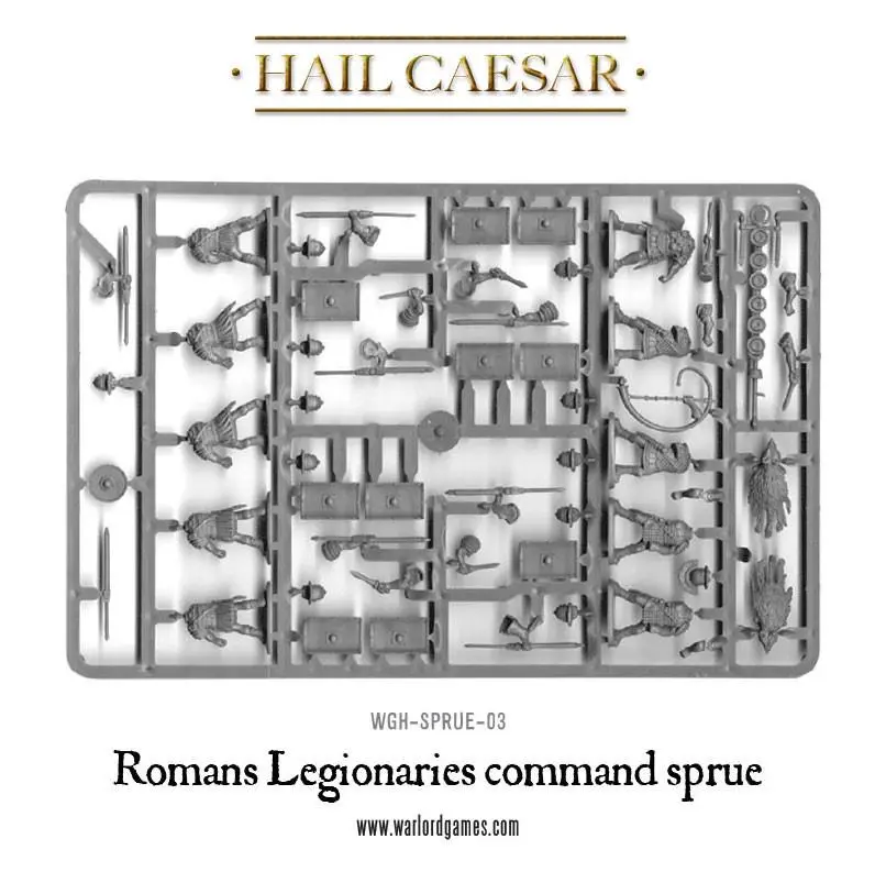 Imperial Roman Legionary Command Sprue 1