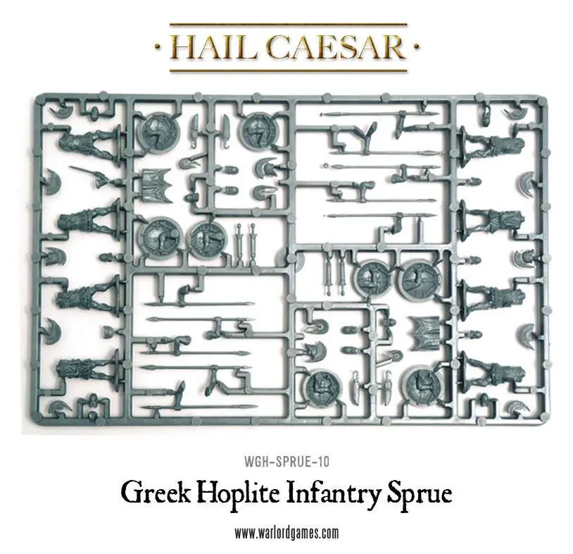 Greek Hoplite Infantry Sprue 1
