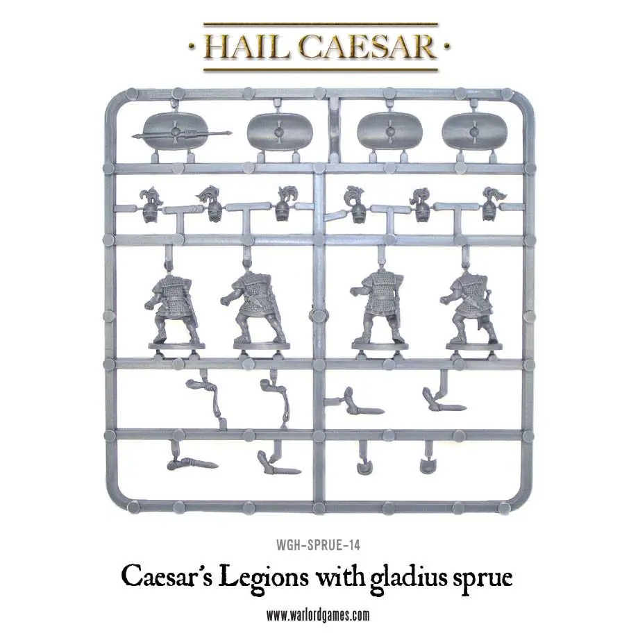 Caesar's Legions With Gladius Sprue 1