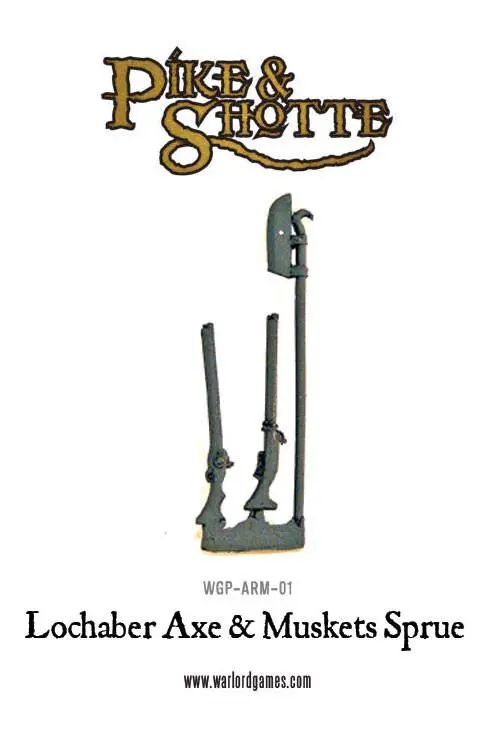 Lochaber Axe & Muskets Sprue 1
