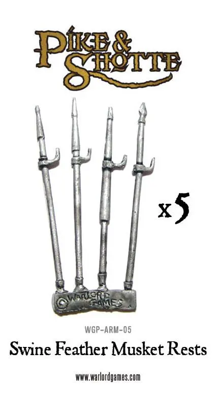 20 Swine Feather Musket Rests 1